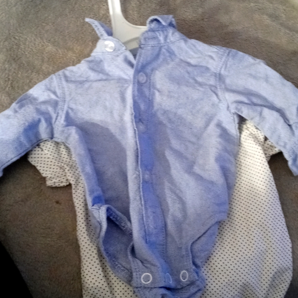 Jean onsie 0to3